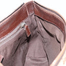 GUCCI GG Canvas Shoulder Bag Beige Silver 114273 Auth bs30370-19