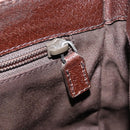 GUCCI GG Canvas Shoulder Bag Beige Silver 114273 Auth bs30370-21