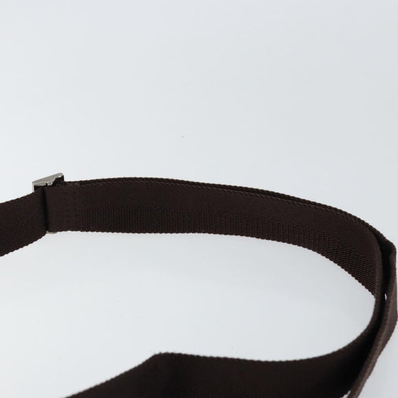 GUCCI GG Canvas Shoulder Bag Beige Silver 114273 Auth bs30370