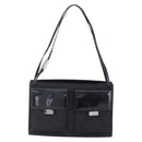 GUCCI GG Canvas Tote Bag Nylon Black Silver 001 3175 Auth bs30373-13