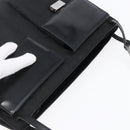 GUCCI GG Canvas Tote Bag Nylon Black Silver 001 3175 Auth bs30373-6