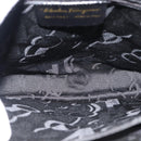 Salvatore Ferragamo Gancini Tote Bag Patent leather Black Gold Auth bs30374-11