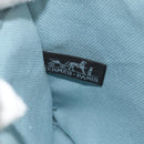 HERMES Bora Bora PM Tote Bag Canvas Light Blue Silver Auth bs30377-23