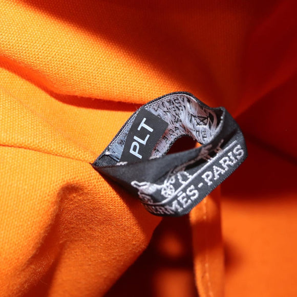 HERMES French Festival Hawaii Exclusive Fourre Tout Cabas Canvas Auth bs30378