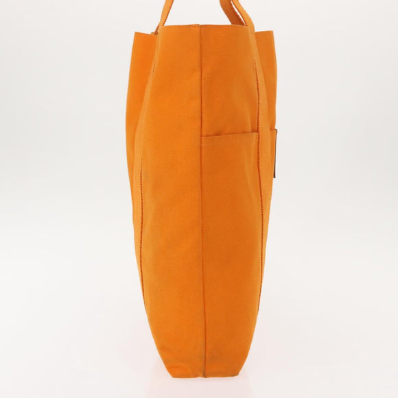 HERMES French Festival Hawaii Exclusive Fourre Tout Cabas Canvas Auth bs30378