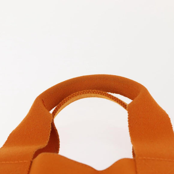 HERMES French Festival Hawaii Exclusive Fourre Tout Cabas Canvas Auth bs30378