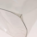 HERMES Vinyl Kelly Hand Bag Vinyl Clear Auth bs30379-9