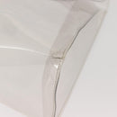 HERMES Vinyl Kelly Hand Bag Vinyl Clear Auth bs30379-14