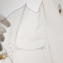 HERMES Vinyl Kelly Hand Bag Vinyl Clear Auth bs30379-12