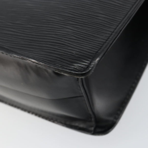 LOUIS VUITTON Epi Monceau 28 Hand Bag Black M52122 LV Auth bs30382