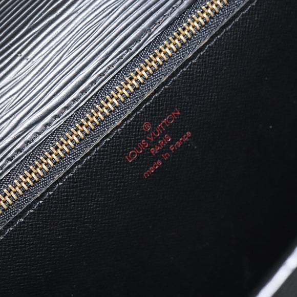 LOUIS VUITTON Epi Monceau 28 Hand Bag Black M52122 LV Auth bs30382