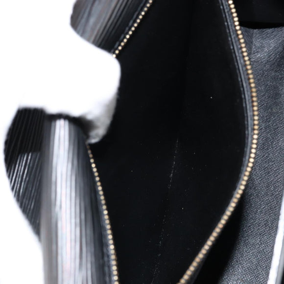 LOUIS VUITTON Epi Monceau 28 Hand Bag Black M52122 LV Auth bs30382