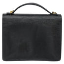 LOUIS VUITTON Epi Monceau 28 Hand Bag Black M52122 LV Auth bs30382-2