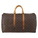 LOUIS VUITTON Monogram Keepall 50 Boston Bag M41426 LV Auth bs30384-13
