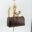 LOUIS VUITTON Monogram Keepall 50 Boston Bag M41426 LV Auth bs30384-22