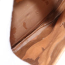 FENDI Zucca Canvas Briefcase Black Brown Auth bs30389-11