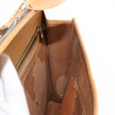 FENDI Zucca Canvas Briefcase Black Brown Auth bs30389-19