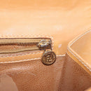 FENDI Zucca Canvas Briefcase Black Brown Auth bs30389-21