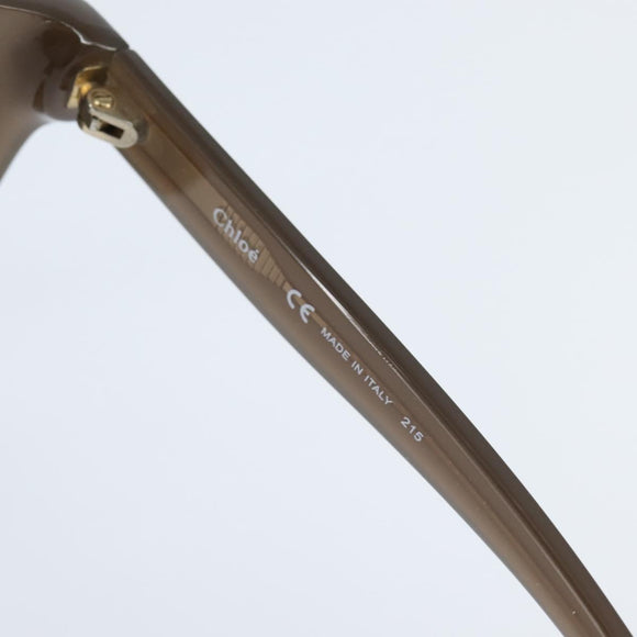 Chloe Sunglasses plastic Brown Auth bs30390