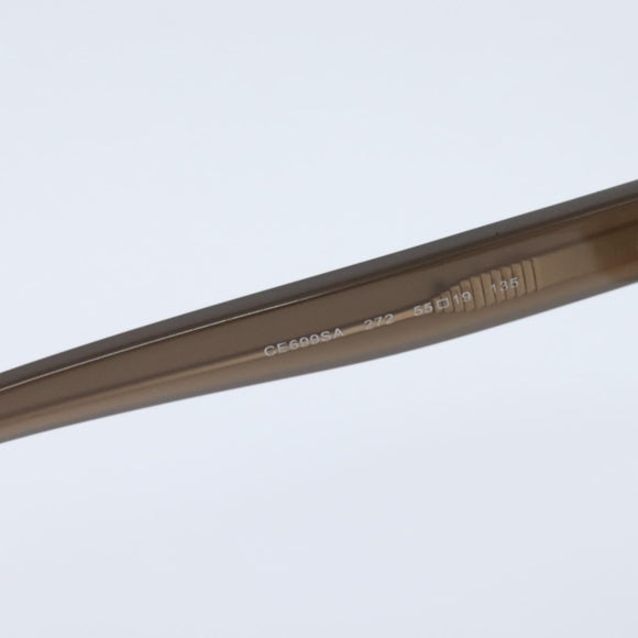 Chloe Sunglasses plastic Brown Auth bs30390