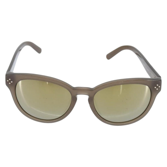 Chloe Sunglasses plastic Brown Auth bs30390