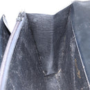 Christian Dior Hand Bag Leather Black Gold Auth bs30391-19