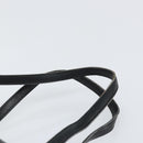 Christian Dior Hand Bag Leather Black Gold Auth bs30391-8