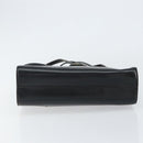 Christian Dior Hand Bag Leather Black Gold Auth bs30391-9