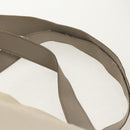 CHANEL Sports Line Tote Bag Nylon 2way Gray Silver CC Auth bs30392-16