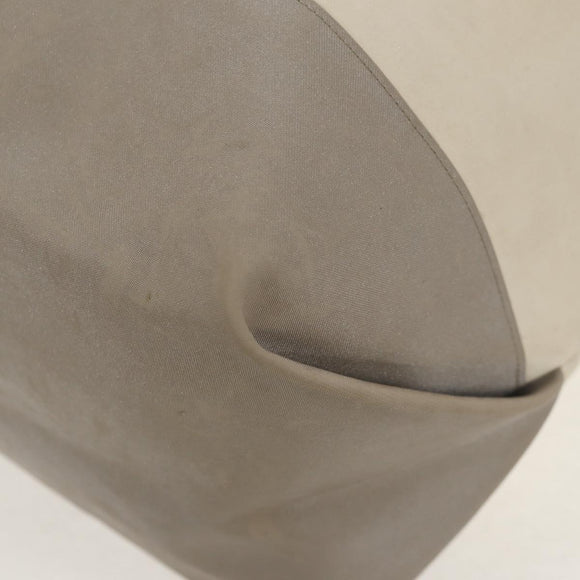 CHANEL Sports Line Tote Bag Nylon 2way Gray Silver CC Auth bs30392