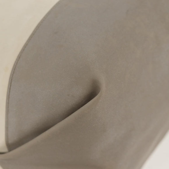 CHANEL Sports Line Tote Bag Nylon 2way Gray Silver CC Auth bs30392