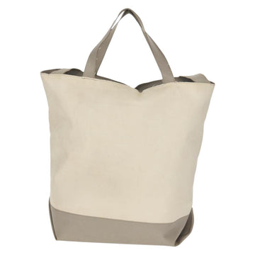 CHANEL Sports Line Tote Bag Nylon 2way Gray Silver CC Auth bs30392 - 0