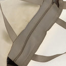 CHANEL Sports Line Tote Bag Nylon 2way Gray Silver CC Auth bs30392-14