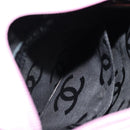 CHANEL Cambon Line Shoulder Bag Leather Pink Black Silver CC Auth bs30393V-20