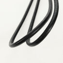 CHANEL Cambon Line Shoulder Bag Leather Pink Black Silver CC Auth bs30393V-8