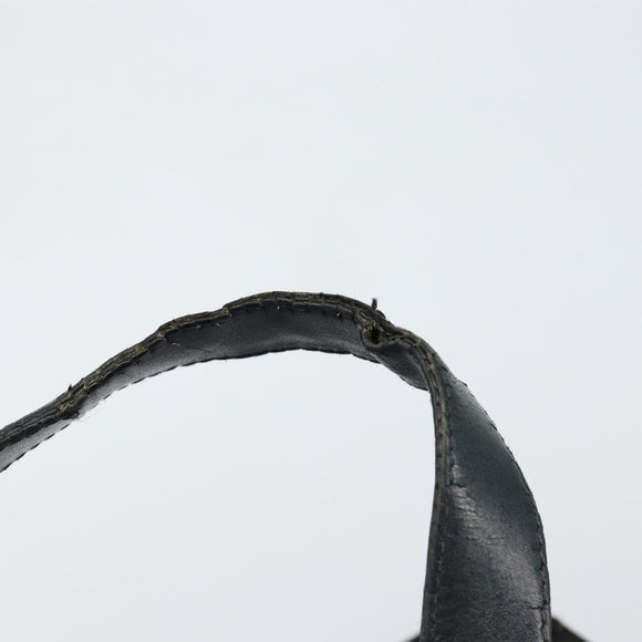 CHANEL New Travel Line Briefcase Nylon Black Silver CC Auth bs30394