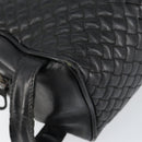 BOTTEGA VENETA INTRECCIATO Clutch Bag Leather Black Auth bs30399-14