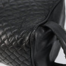 BOTTEGA VENETA INTRECCIATO Clutch Bag Leather Black Auth bs30399-15