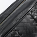 BOTTEGA VENETA INTRECCIATO Clutch Bag Leather Black Auth bs30399-10