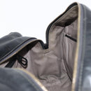 BOTTEGA VENETA INTRECCIATO Clutch Bag Leather Black Auth bs30399-19