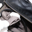 BOTTEGA VENETA INTRECCIATO Clutch Bag Leather Black Auth bs30399-12