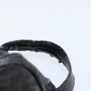 BOTTEGA VENETA INTRECCIATO Clutch Bag Leather Black Auth bs30399-8