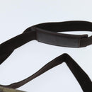 GUCCI GG Supreme Shoulder Bag PVC Brown Silver Auth bs30401-8