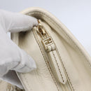 FENDI Tote Bag Canvas Beige Gold Auth bs30403-10