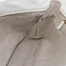 FENDI Tote Bag Canvas Beige Gold Auth bs30403-19