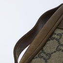 GUCCI GG Plus Supreme Clutch Bag PVC Beige Gold Auth bs30404-8