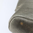 BVLGARI Leoni Hand Bag Leather 2way Champagne Gold Auth bs30406-17