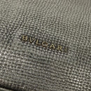 BVLGARI Leoni Handtas Leer 2way Champagne Goud Auth bs30406-18