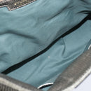 BVLGARI Leoni Hand Bag Leather 2way Champagne Gold Auth bs30406-11