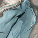 BVLGARI Leoni Hand Bag Leather 2way Champagne Gold Auth bs30406-20